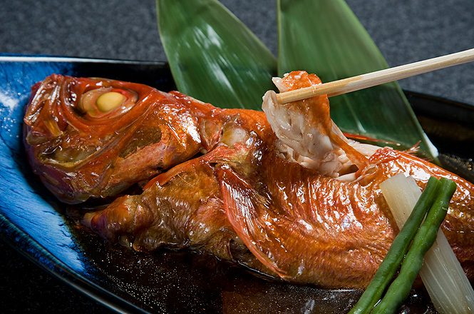 金目鯛の煮つけ