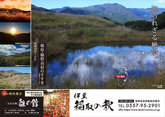 稲取温泉　知られざる絶景・無料すすき＆月見ツアー