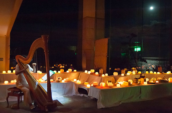 浜の湯「冬のキャンドルナイト」開催