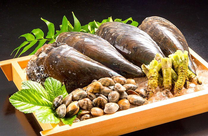 旬な素材　平貝