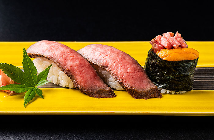 和牛ロースト寿司